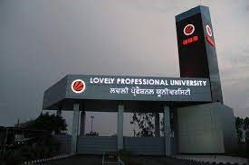 Lovely Professional University Jalandhar - entrance
