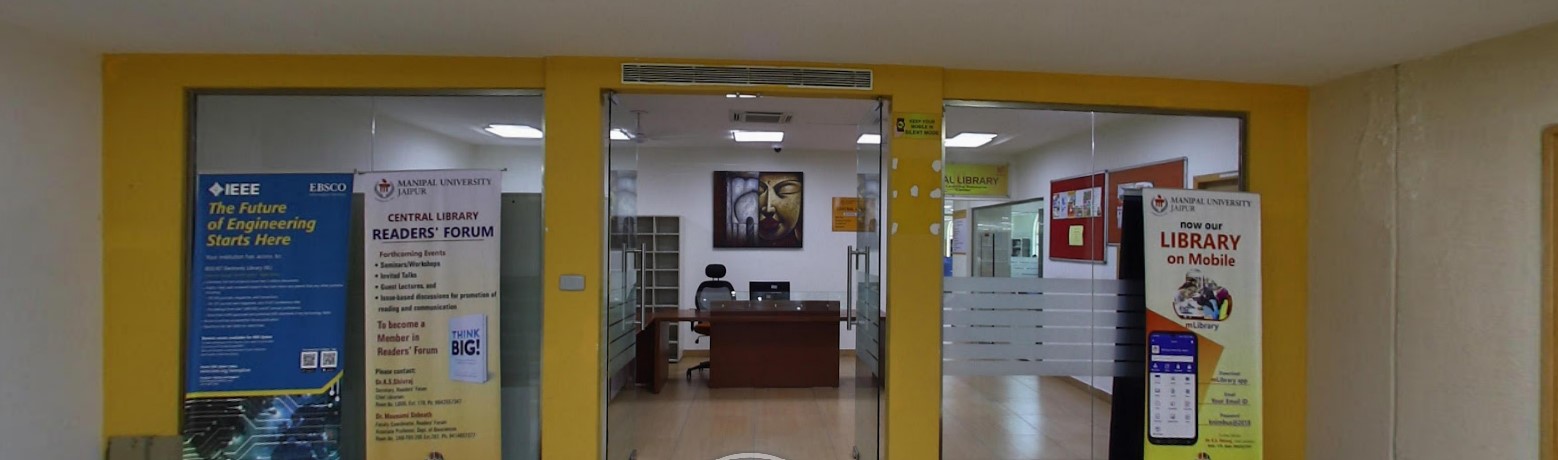 Manipal University, Jaipur - library