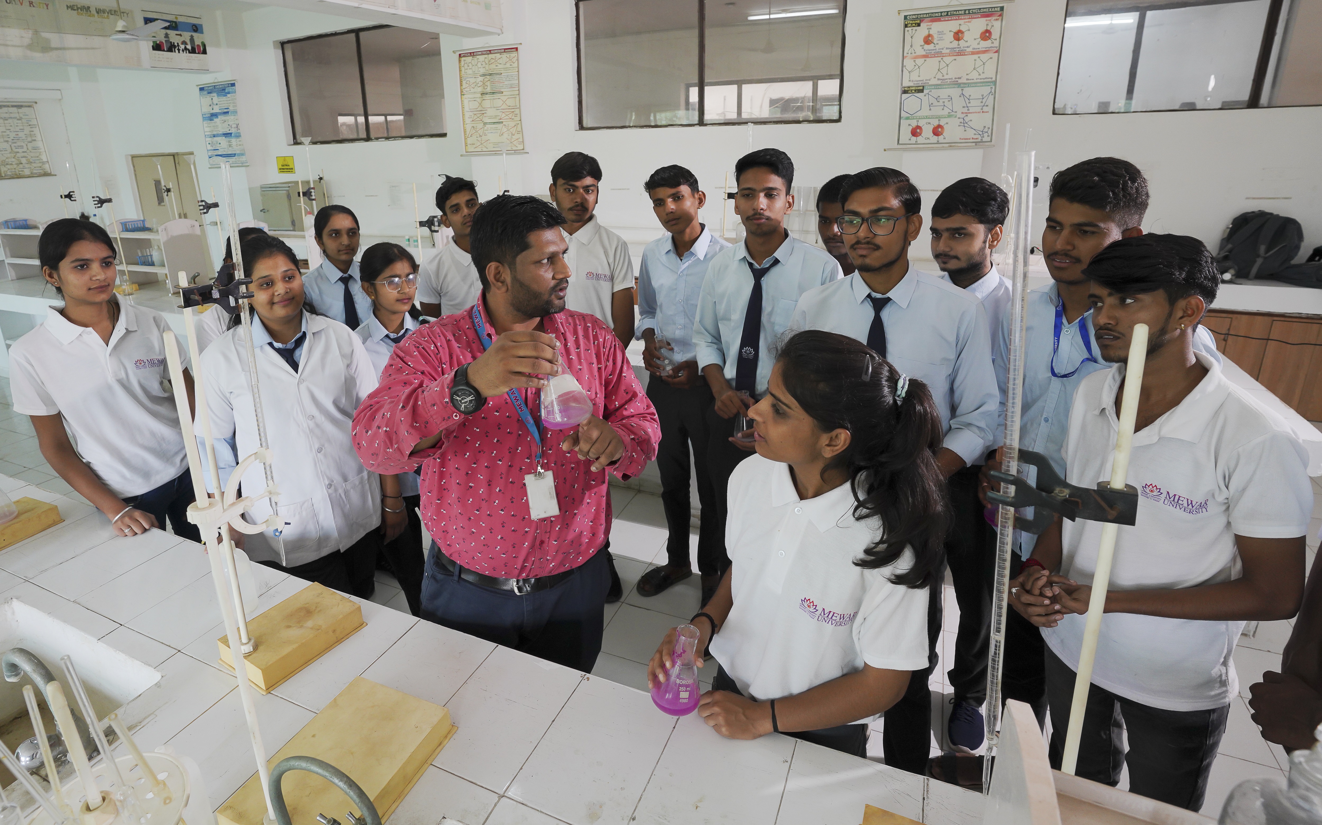 Mewar University - labs