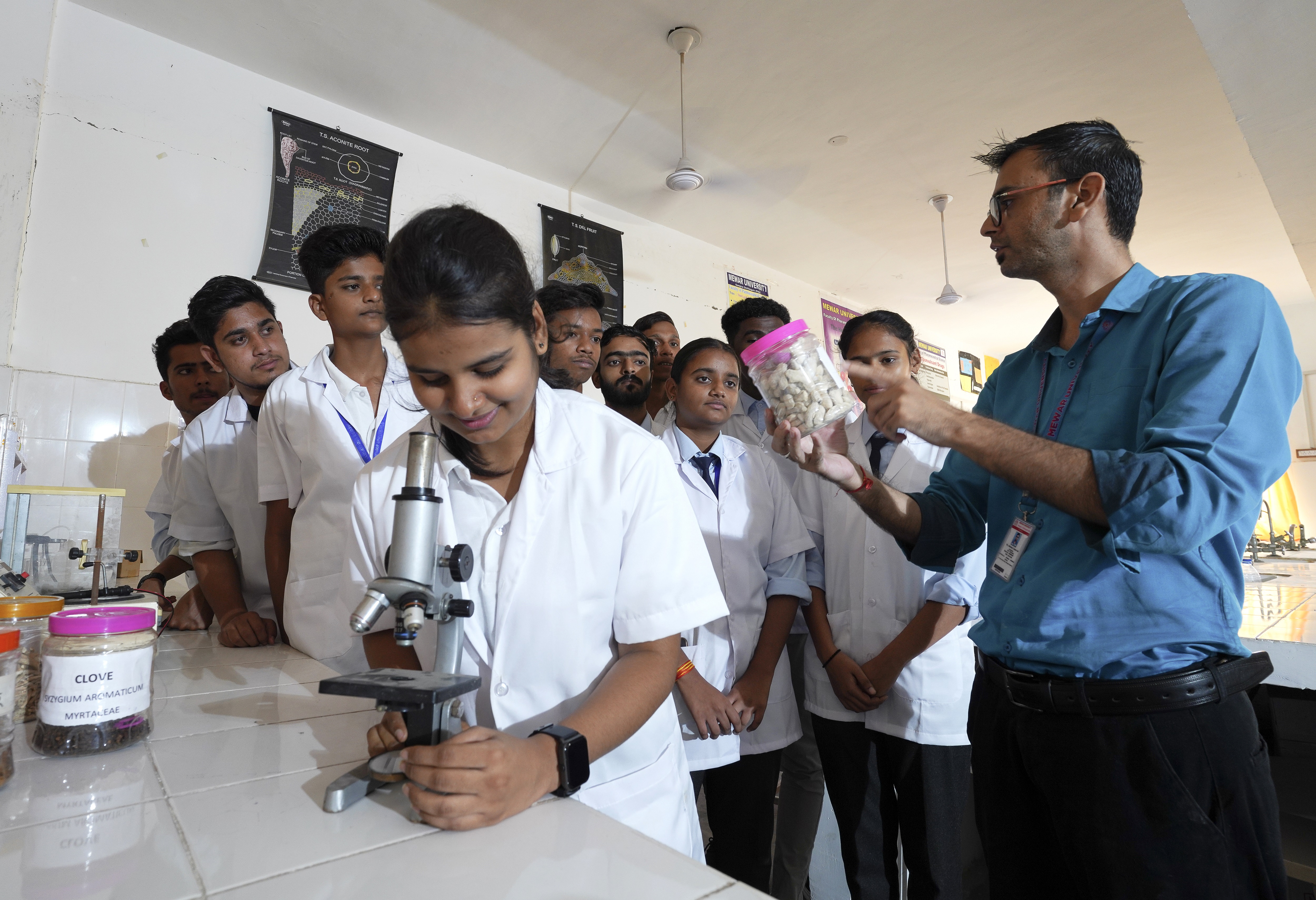 Mewar University - labs