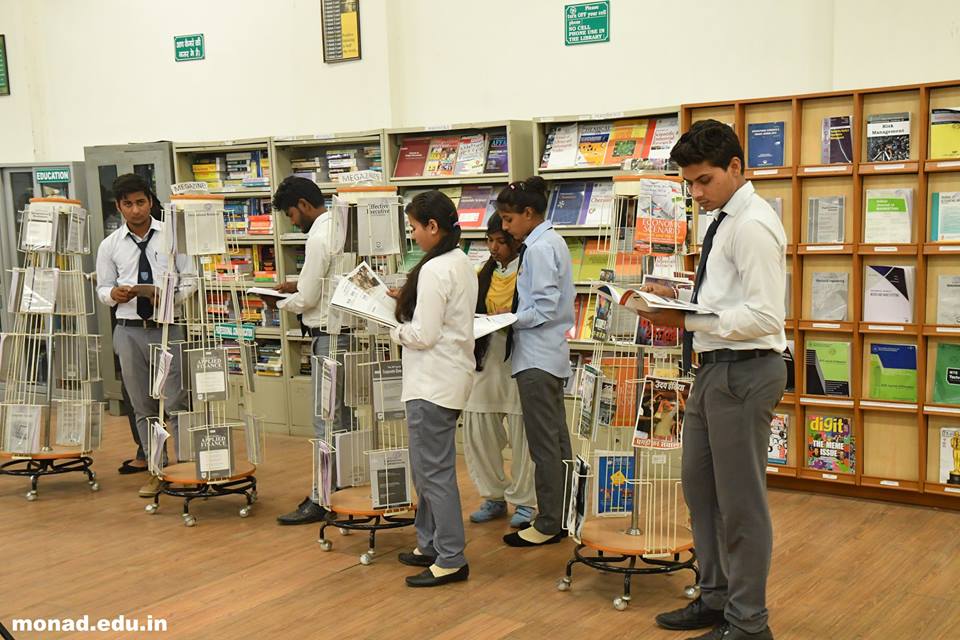 Monad University - library