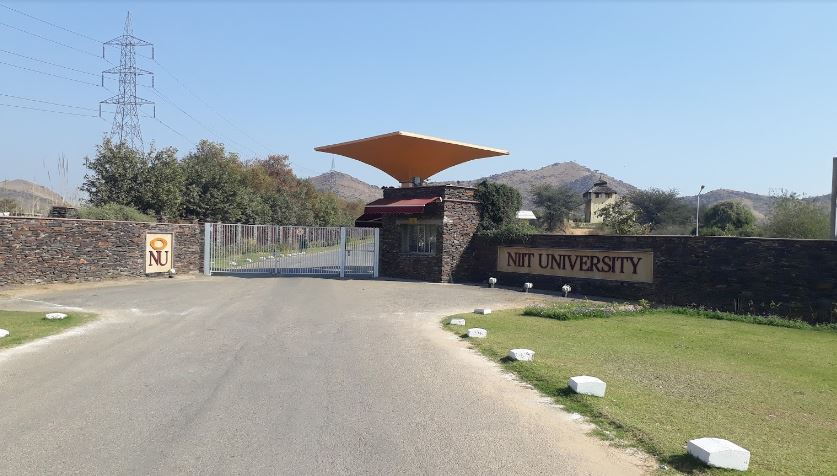 NIIT University - entrance