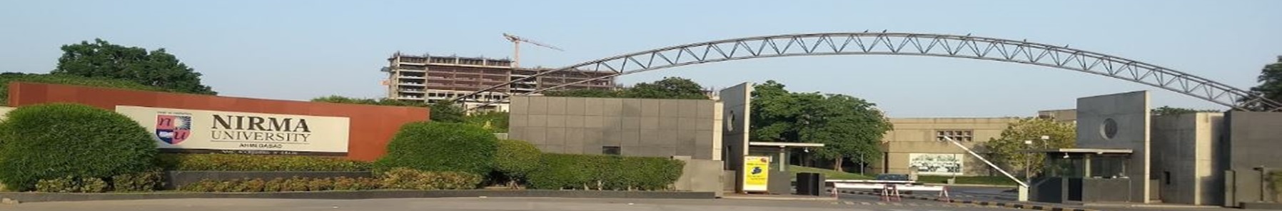 Nirma University - entrance