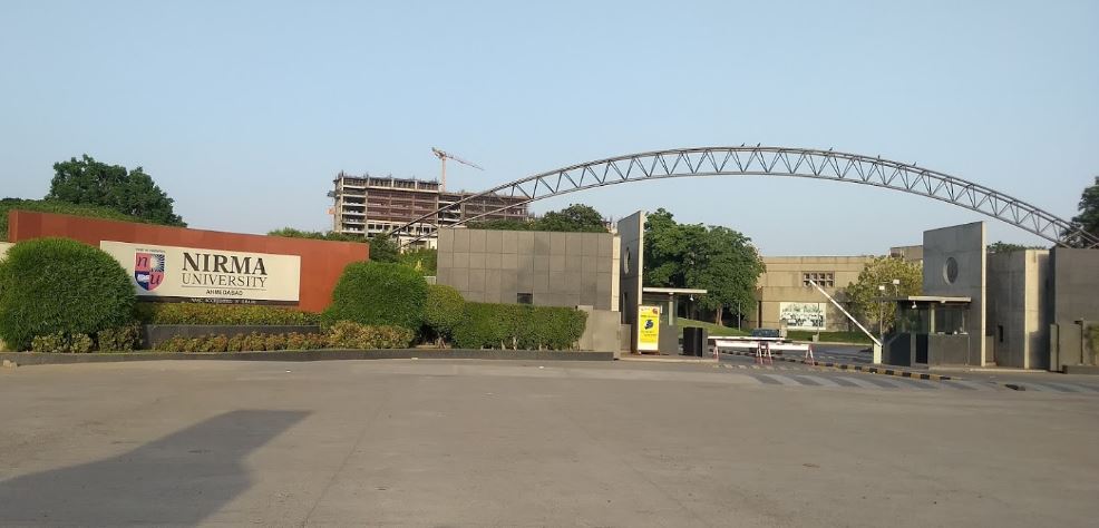 Nirma University - entrance