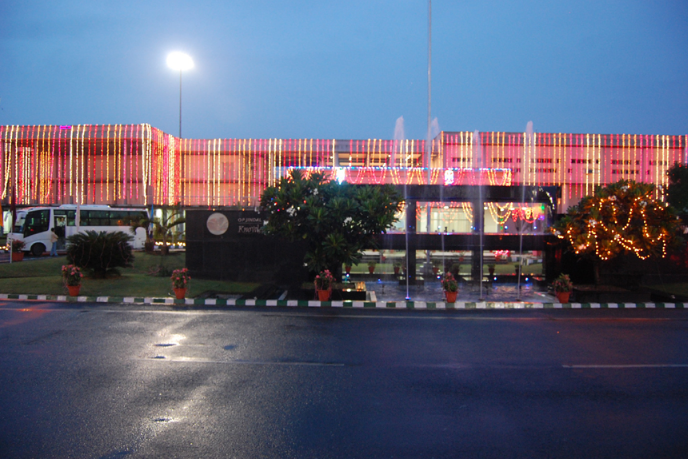 OPJU - OP Jindal University, Raigarh - night