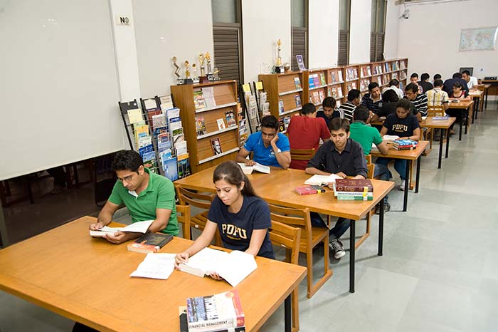 Pandit Deendayal Energy University (PDEU) - library