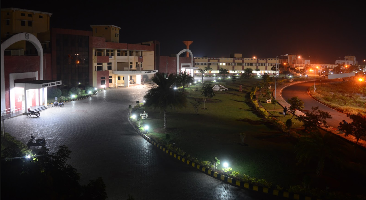 Pondicherry University - night