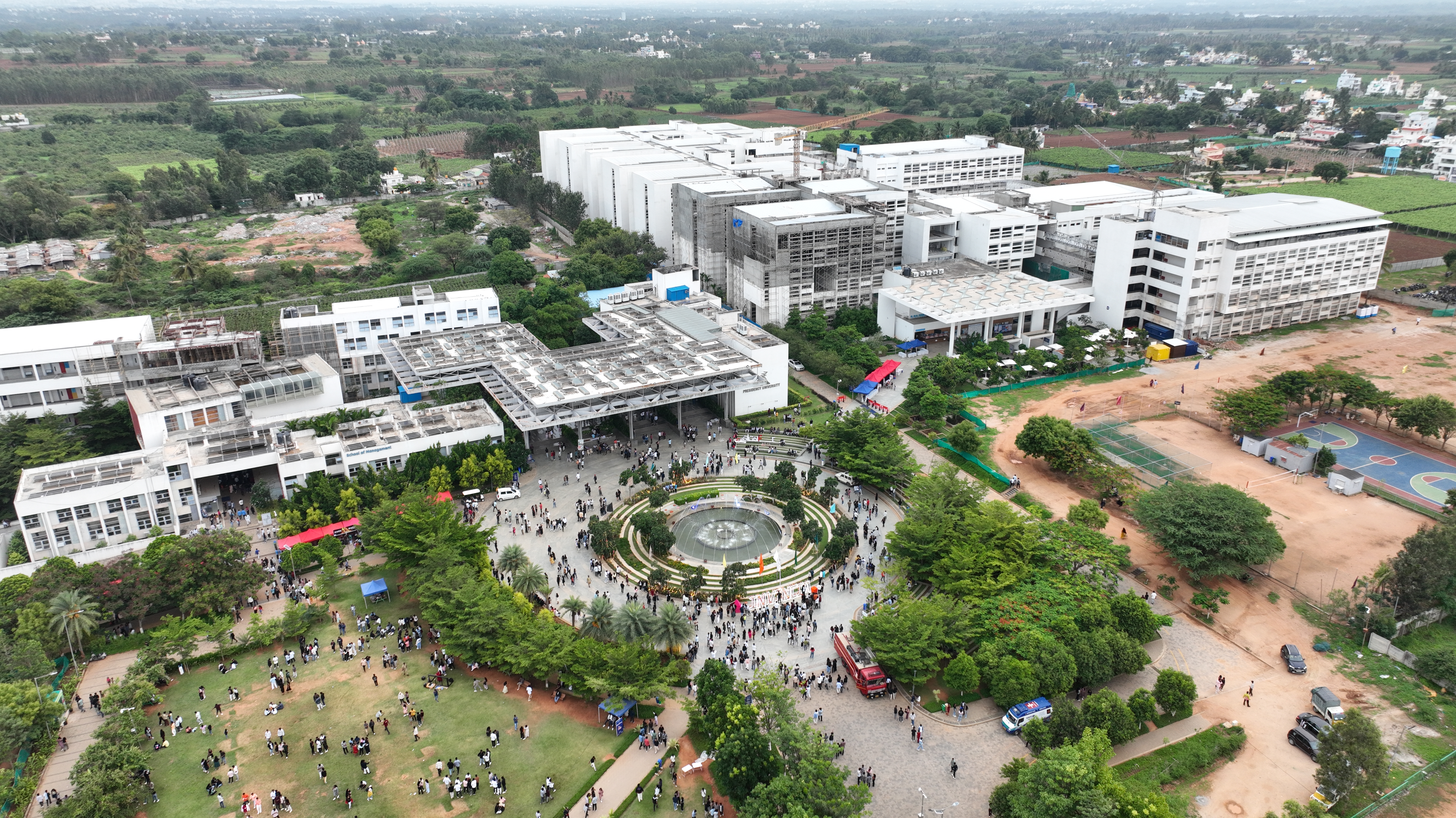Presidency University Bangalore - panoramic