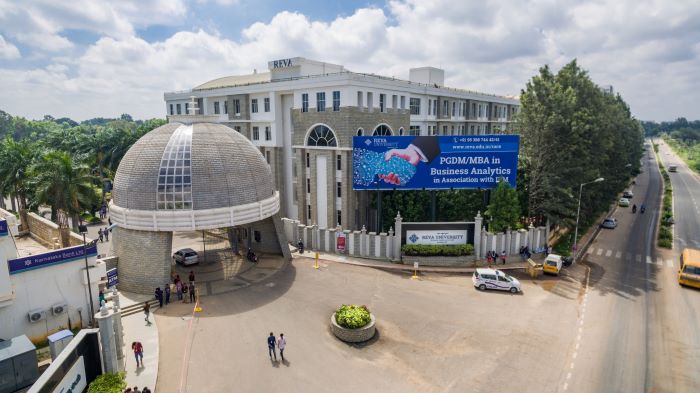 Reva University - entrance