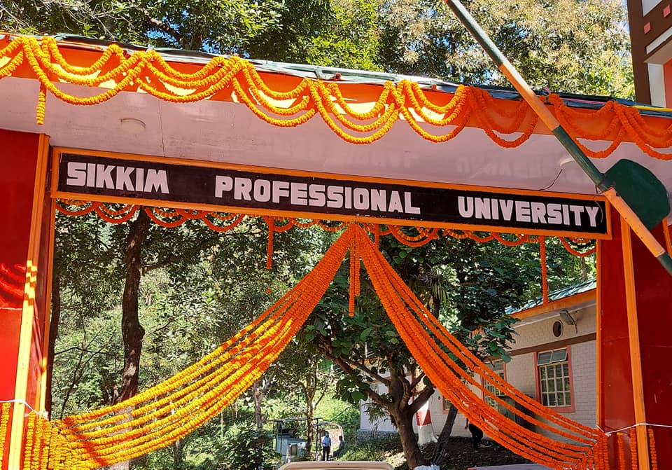 Sikkim Professional University - entrance