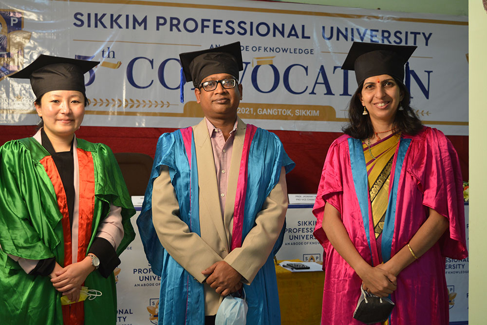 Sikkim Professional University - convocation