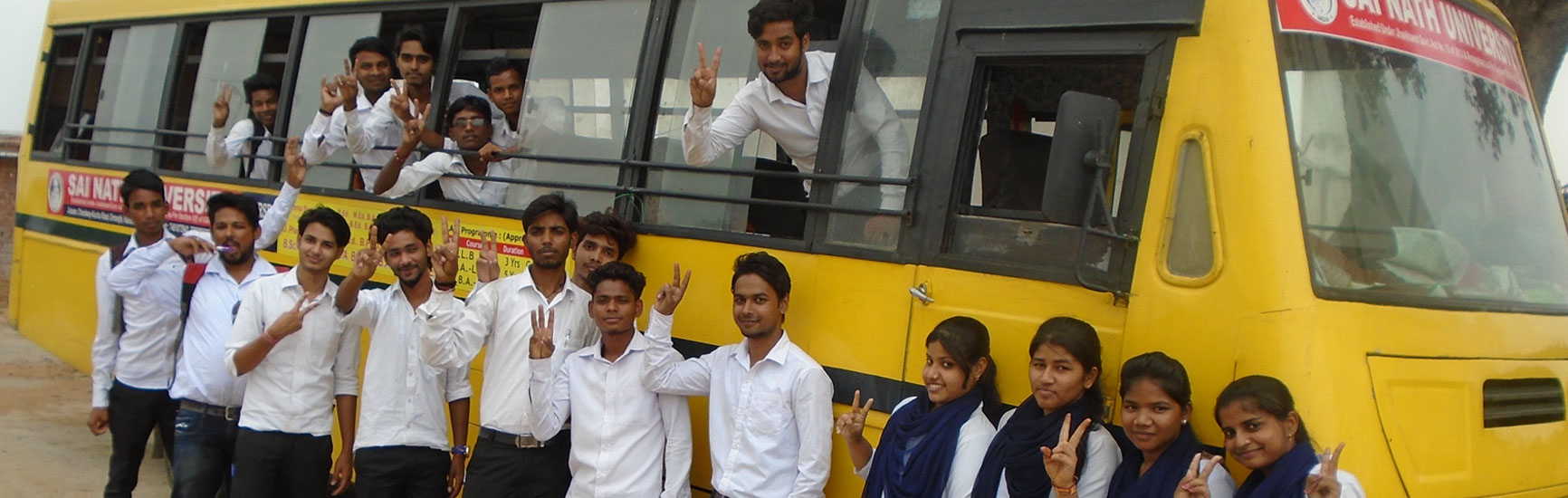 Sai Nath University - transport