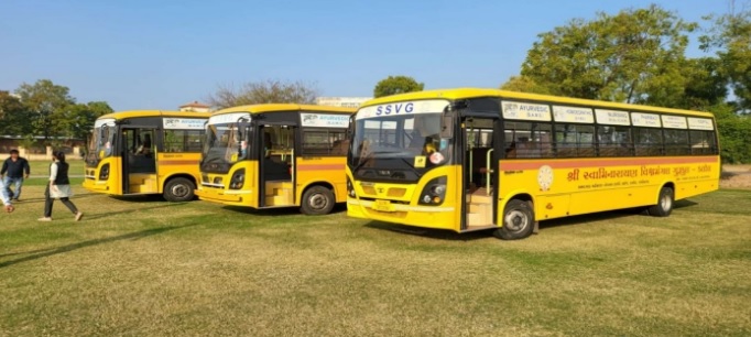 Swaminarayan University - transport