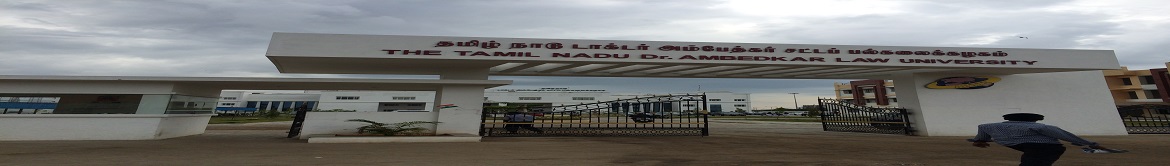TNDALU Chennai - entrance