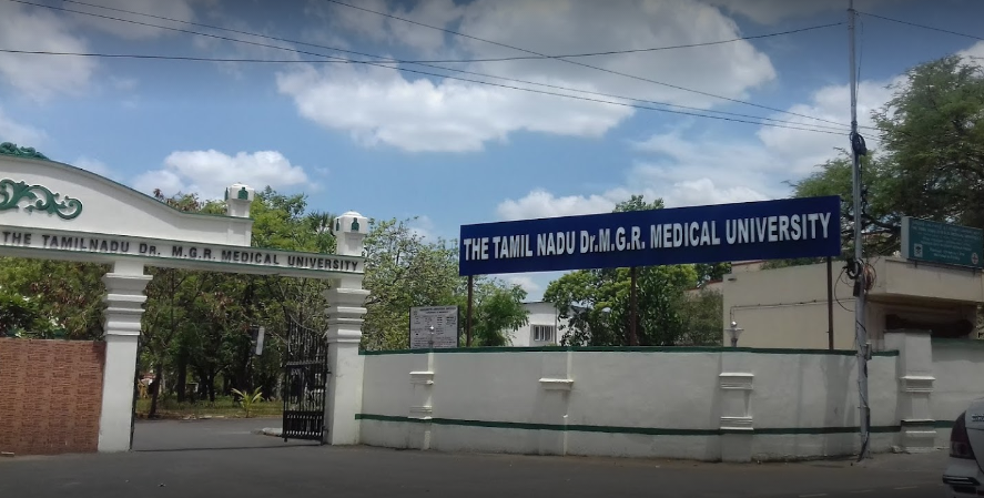MGR University - entrance