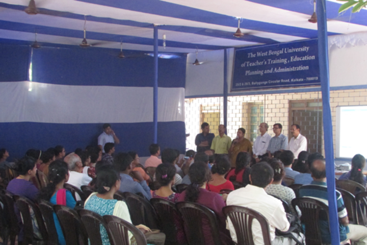 The West Bengal University of Teachers'Training, Education Planning and Administration - seminar