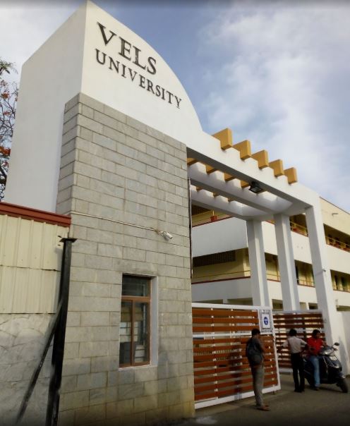 VELS University - entrance