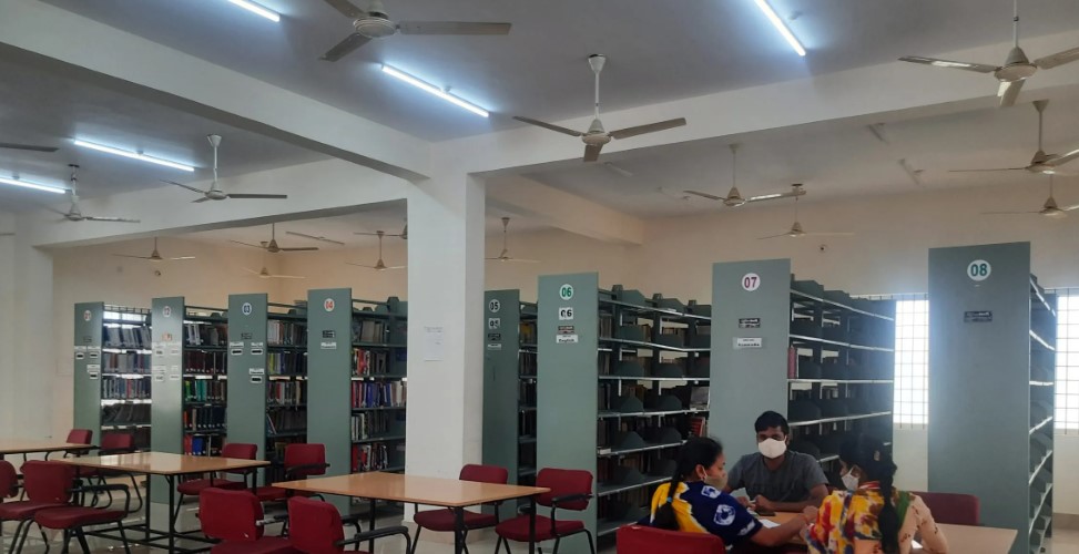 Vijayanagara Sri Krishnadevaraya University - library