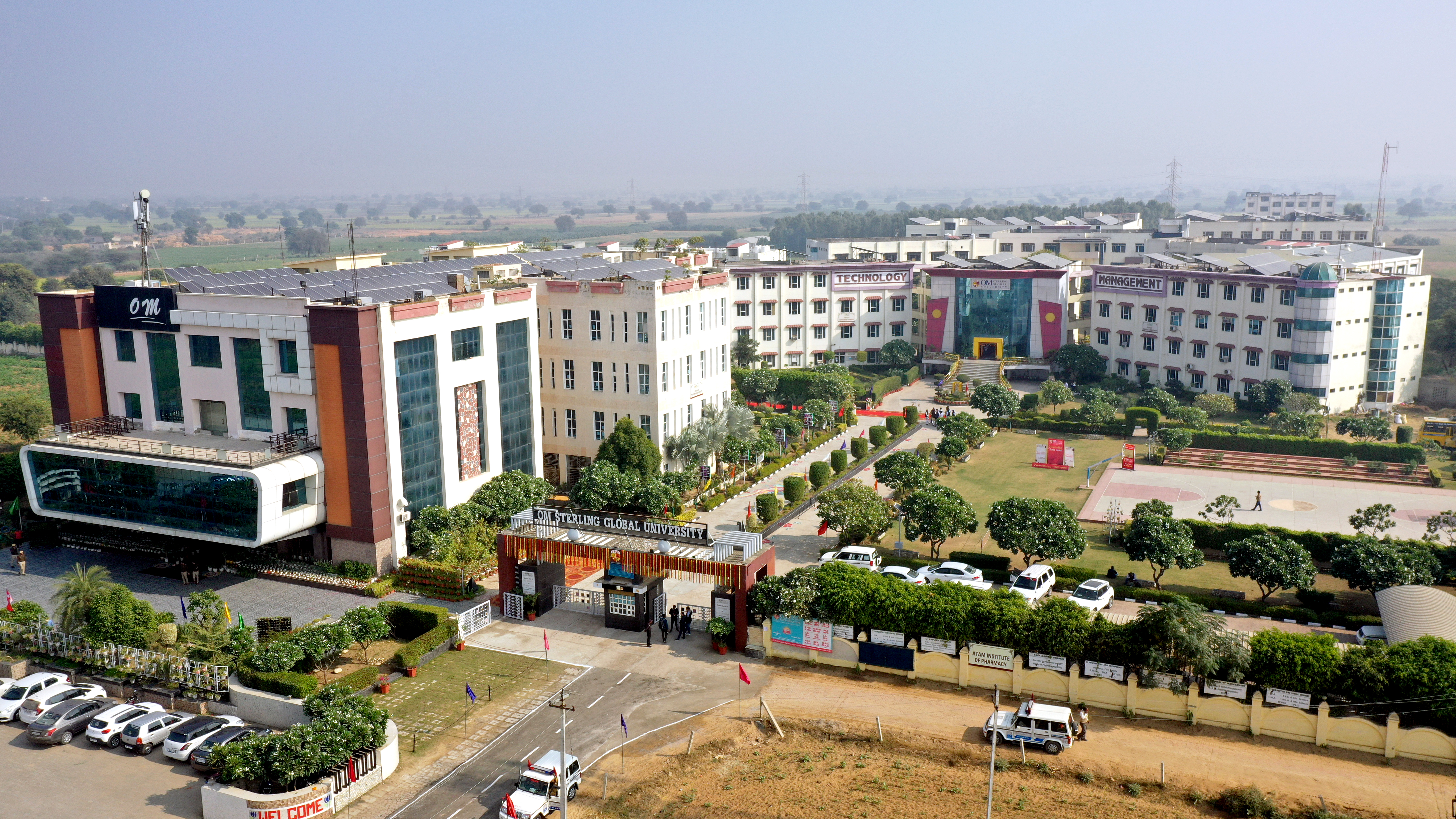 Om Sterling Global University - campus