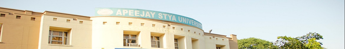 Apeejay Stya University - campus