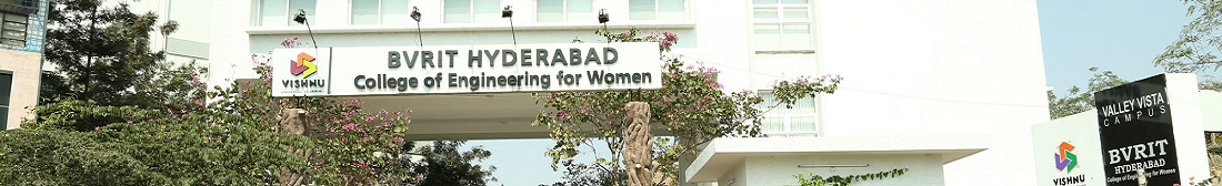 BVRIT Hyderabad - entrance