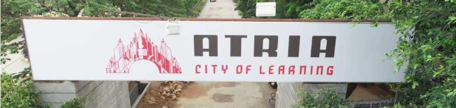 Atria Institute of Technology Bangalore - entrance