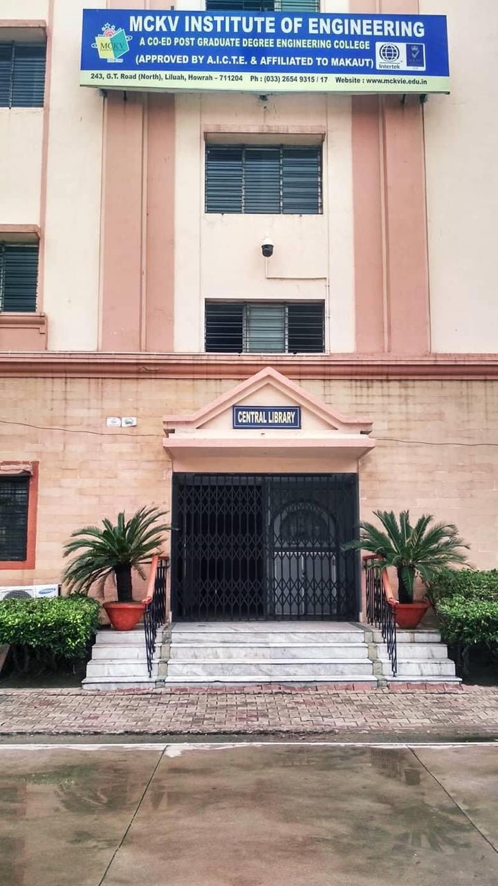 MCKV Institute of Engineering - library