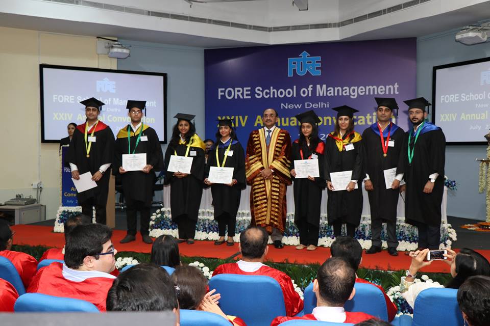 FORE School of Management - convocation