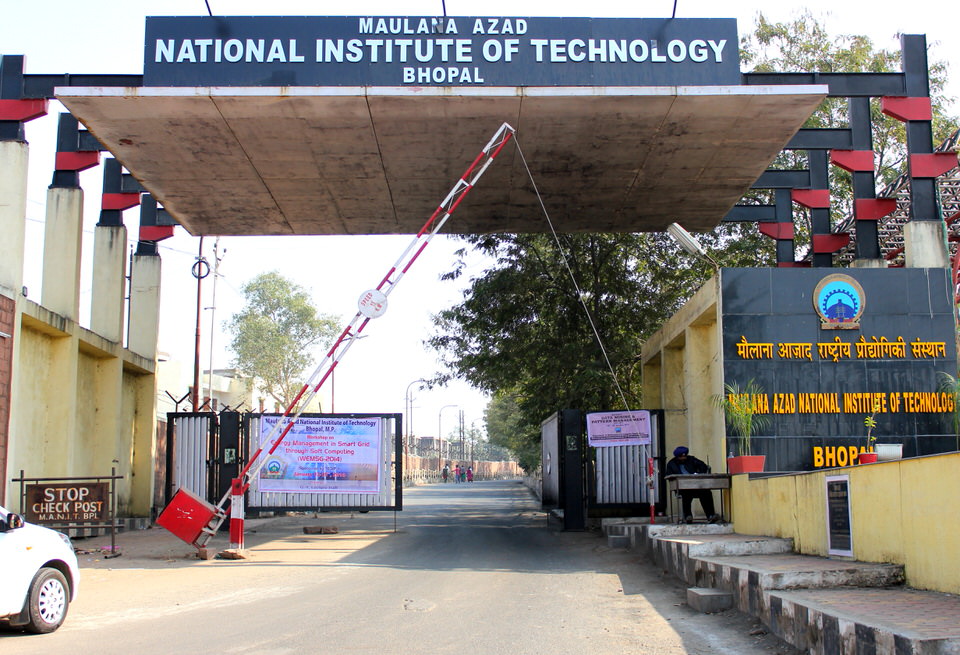 Maulana Azad National Institute of Technology  - [MANIT] - campus