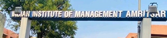 IIM Amritsar - Indian Institute of Management - entrance