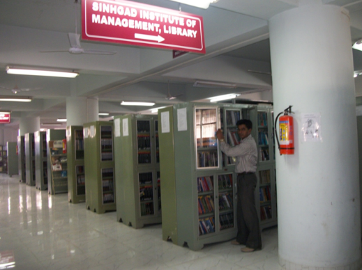 Sinhgad Institute of Management - [SIOM] - library