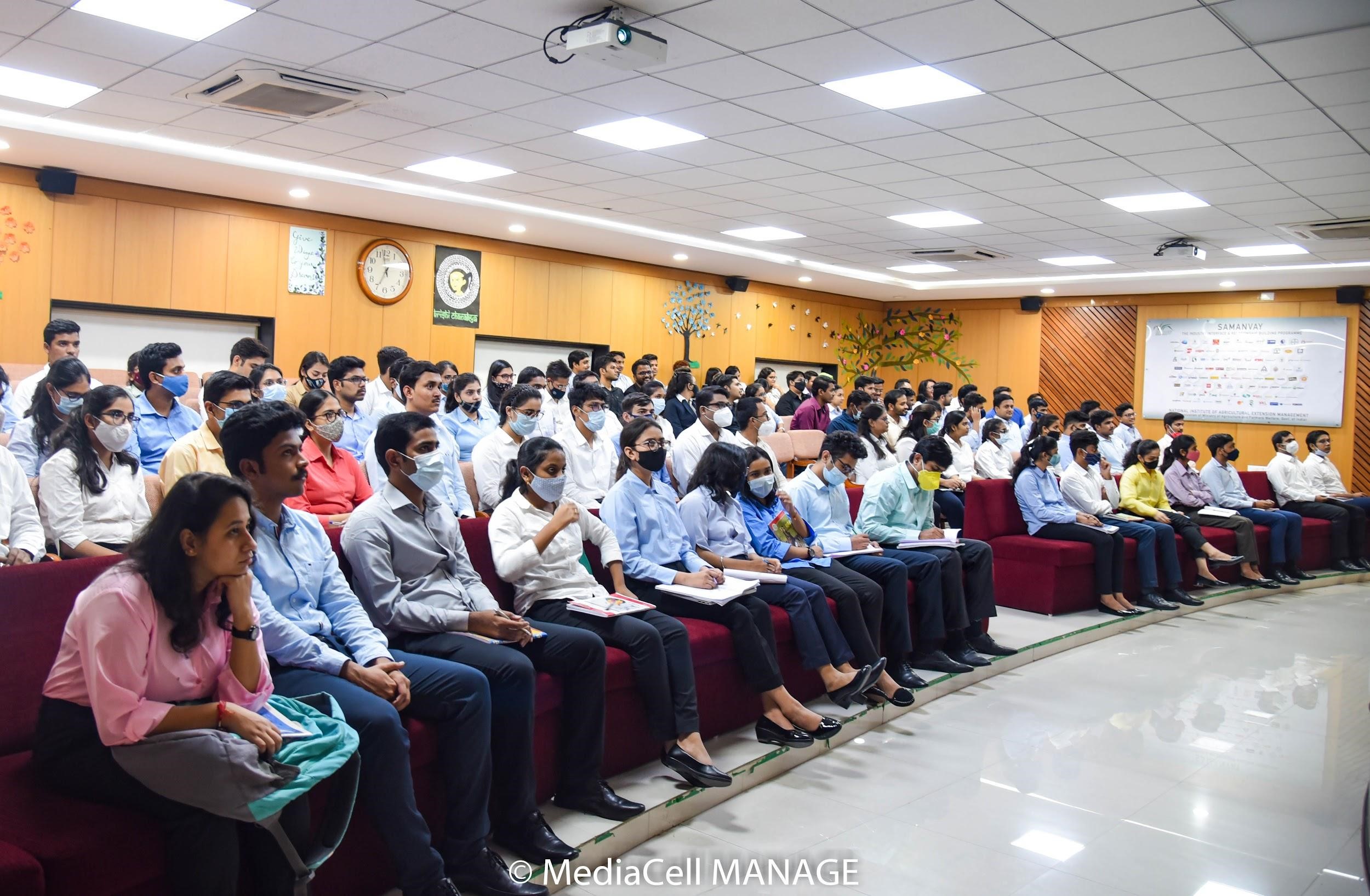 National Institute of Agricultural Extension Management - [MANAGE] - seminar