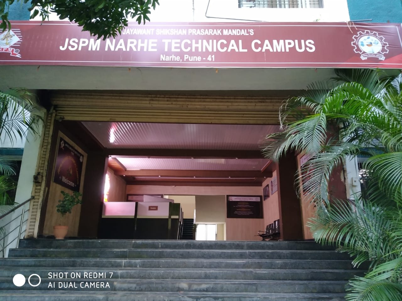 JSPM Narhe Technical Campus - [JSPM NTC] Narhe - entrance
