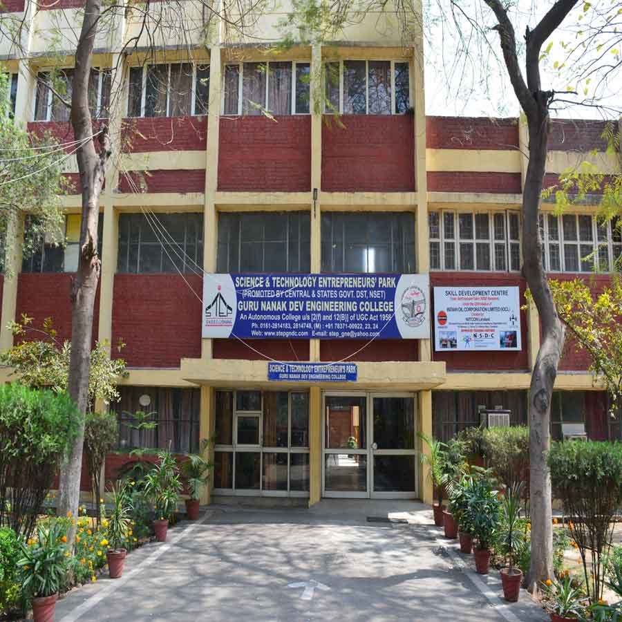 Guru Nanak Dev Engineering College - [GNDEC] - entrance