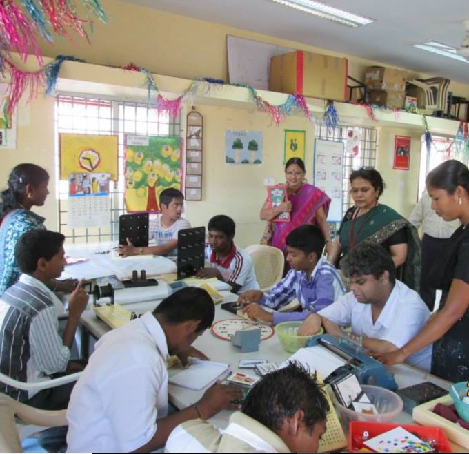 National Institute for Empowerment of Persons with Multiple Disabilities - [NIEPMD] - classroom