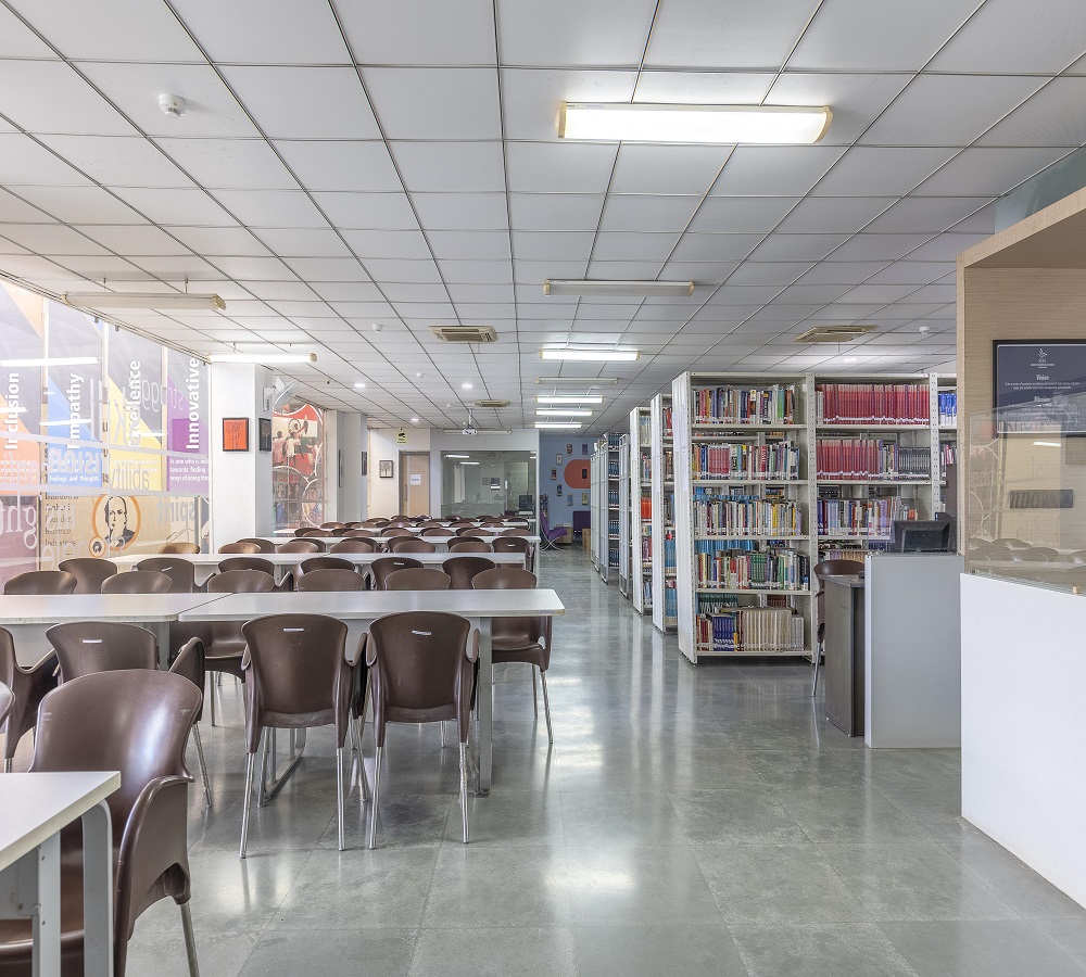Shanti Business School - [SBS] - library