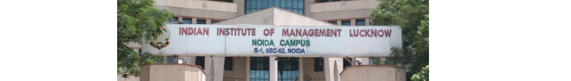 IIM Lucknow - Indian Institute of Management - Noida Campus - entrance