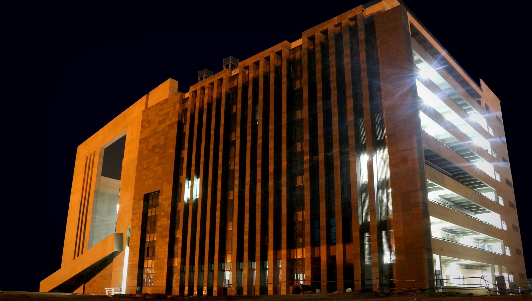 IIT Hyderabad (IITH) - night