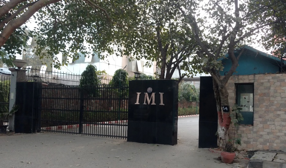 IMI Delhi - entrance