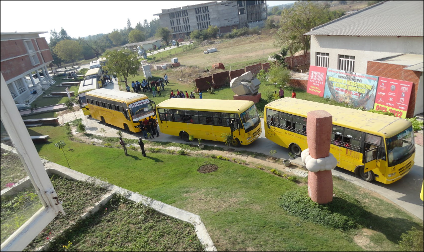 ITM (SLS) Baroda University - transport