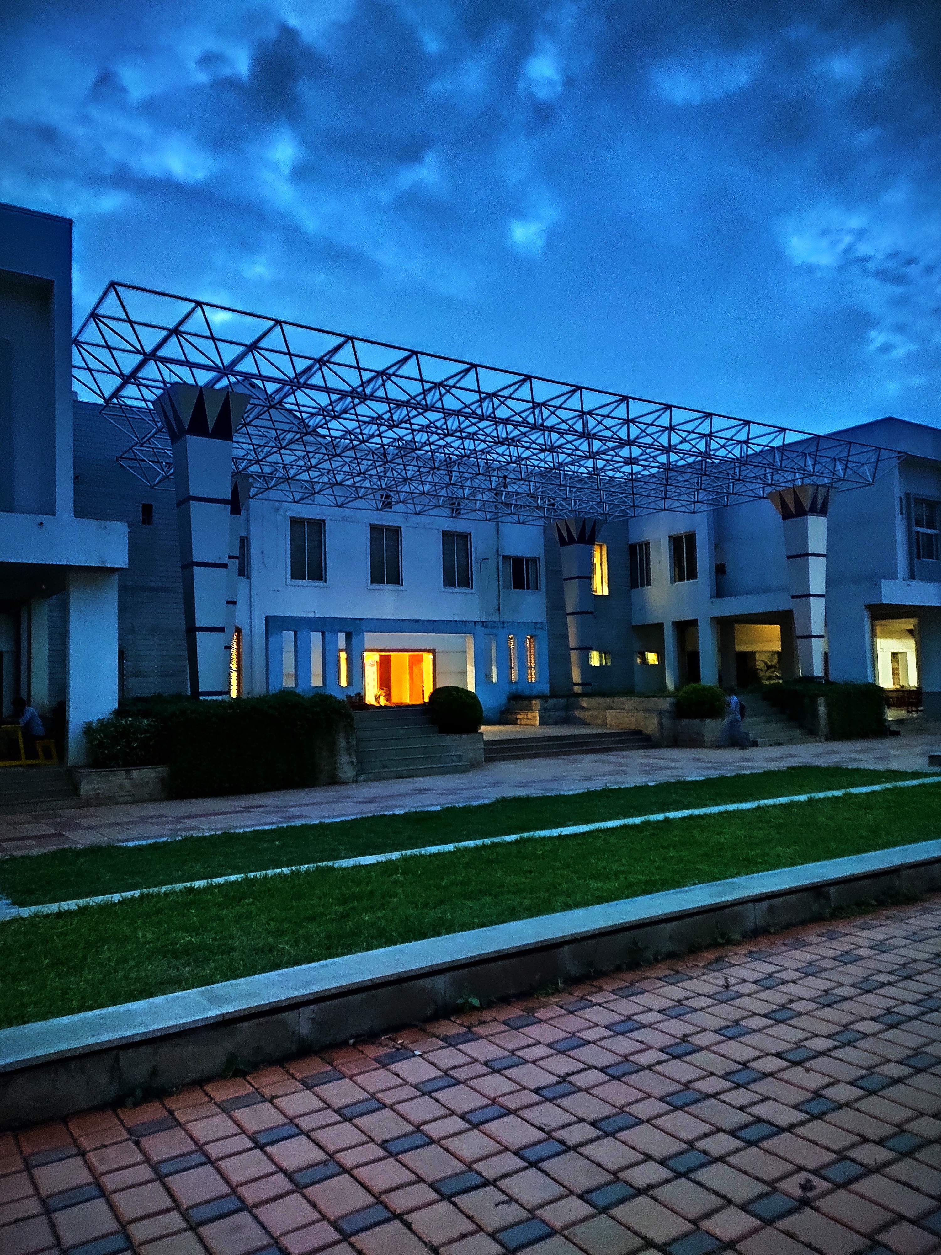 KLE Technological University, Hubballi Campus - night