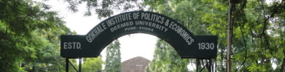 Gokhale Institute of Politics and Economics - entrance
