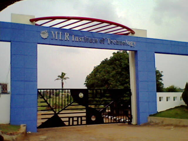 MLR Institute of Technology - entrance