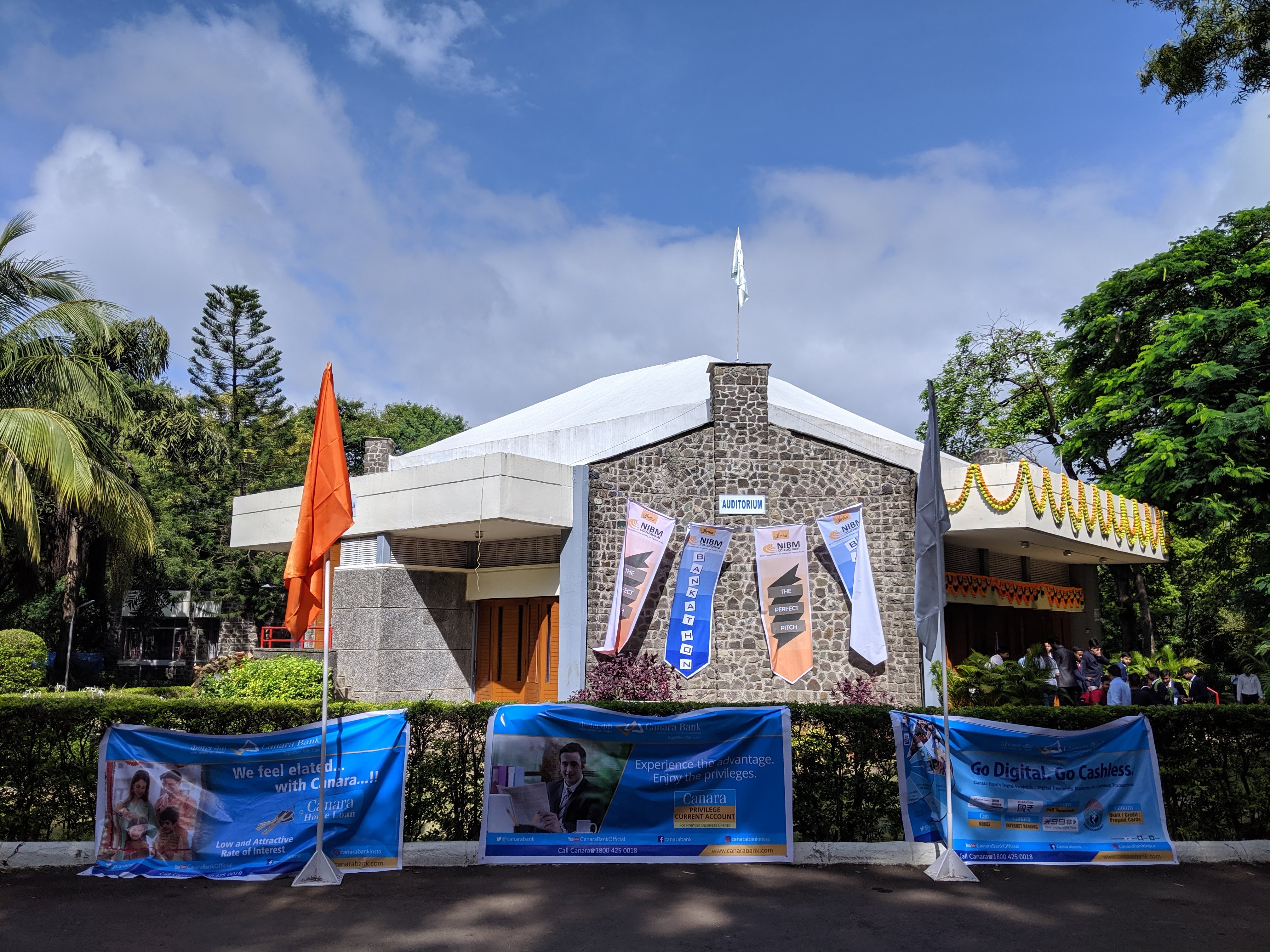 National Institute of Bank Management - auditorium