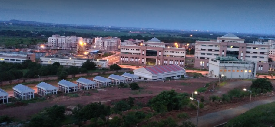 NISER - National Institute of Science Education and Research - night
