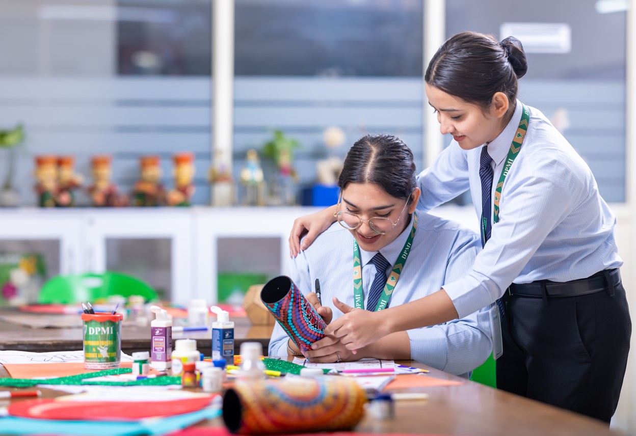 DPMI Vocational Institute - students