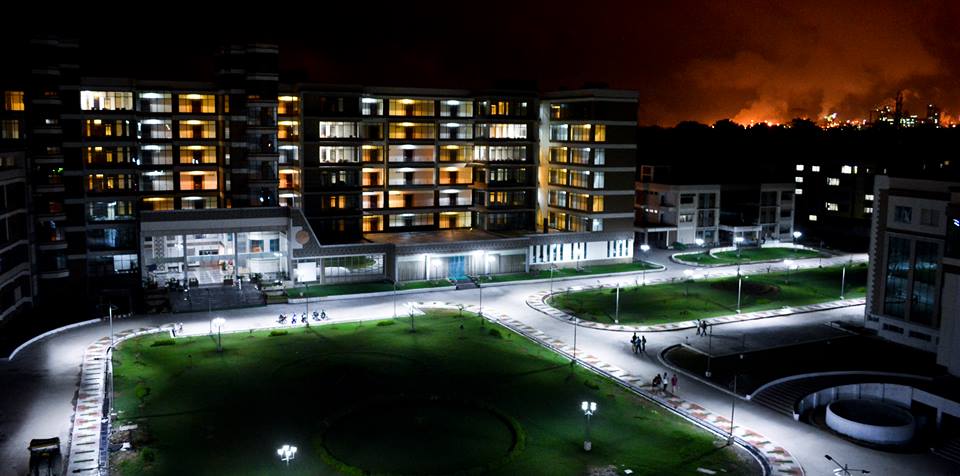 XLRI Jamshedpur - night