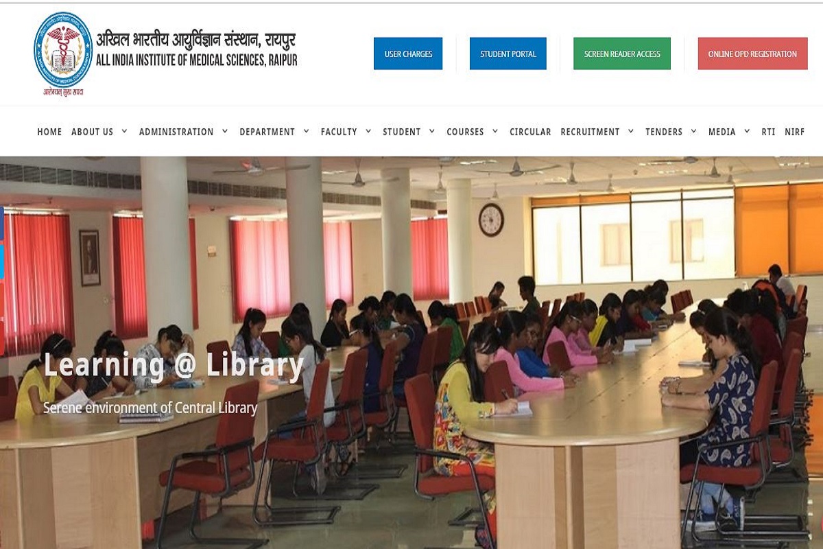 AIIMS Raipur - library
