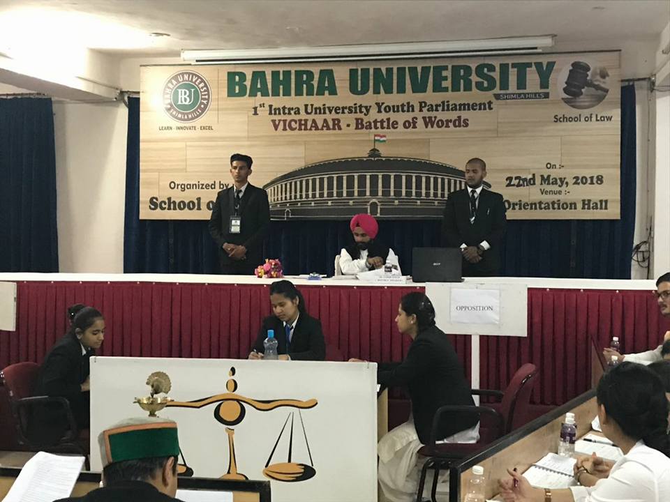 Bahra University - moot