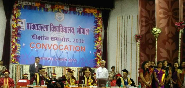 BU Bhopal - convocation